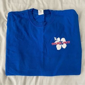 TRADER JOES BLUE LONG SLEEVE SHIRT SIZE M UNISEX